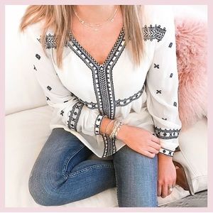 Maette by Stella & Dot Lela Top Plus Size 2X